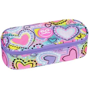 Pencil case CoolPack Campus PASTEL HEART F062832