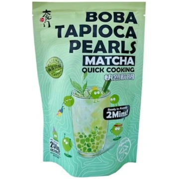 BOBA Tapiokas pērles Mača, 250g BOBA store