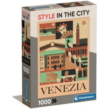 Clementoni Puzzle 1000 elementow Compact Venezia G