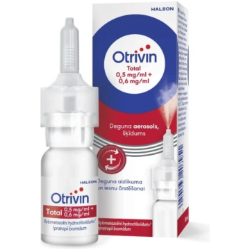 Otrivin Total deguna aerosols, 10 ml