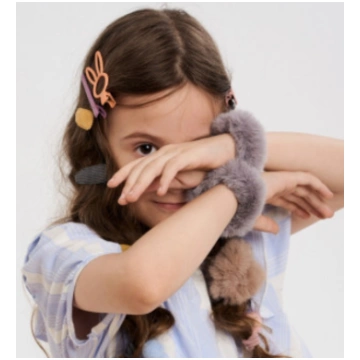 Cuty Clips matu gumija Fluffy Bunny No 2