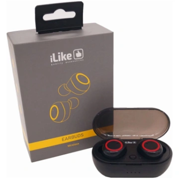Bezvadu austiņas iLike Bluetooth Earbuds IBE01 Bla