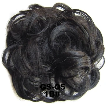 HIHELO 1 iepakojums Netīrs Bun Matu cilpa Ponytail