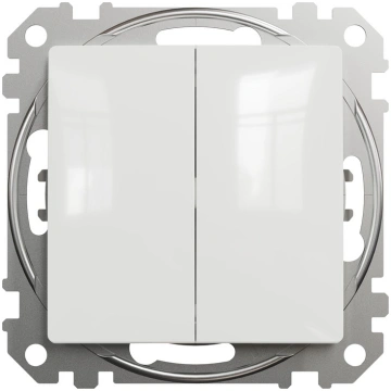Schneider Electric Sedna Design swiecznikowy bialy