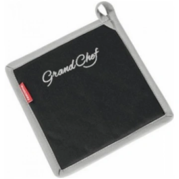 GRANDCHEF KARSTUMIZTURĪGS CIMDIŅŠ 19X19CM, MELNS, 