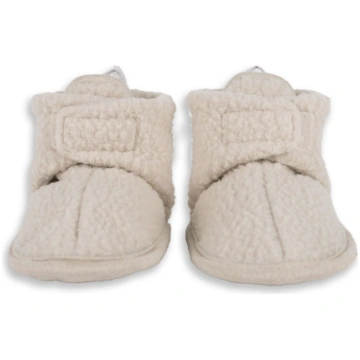 Lodger Slipper Teddy čībiņas, Birch, 3-6m - SLT 59