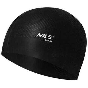 Peldcepure Nils Aqua NQC Solid Color, melna