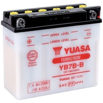 Startera akumulatoru baterija YUASA YB7B-B