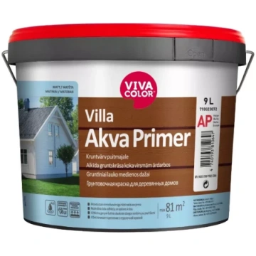Vivacolor Villa Akva Primer Base AP 9L Akrila grun