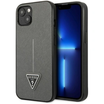 Guess Saffiano Triangle Logo vāciņš iPhone 13 mini