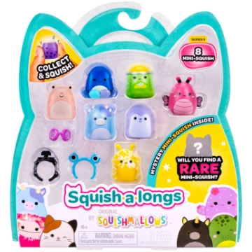 SQUISHMALLOWS SQUISHMALLOWS SQUISH-A-LONGS figūriņ