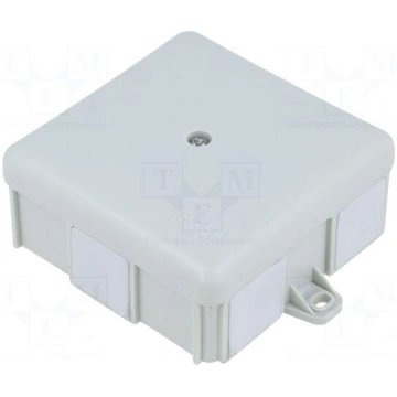 Enclosure: junction box | X: 86mm | Y: 86mm | Z: 3