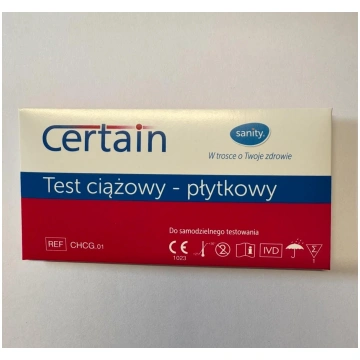 HYDREX SANITY_Certain test ciazowy plytkowy 1 test