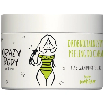 Hiskin Crazy Body Peeling Ķermeņa Smalkgraudains -