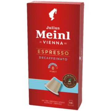 KAFIJAS KAPSULA "ESPRESSO DECAF" JULIUS MEINL NESP