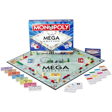 Monopols Hasbro Gaming Monopoly: The Mega Edition,