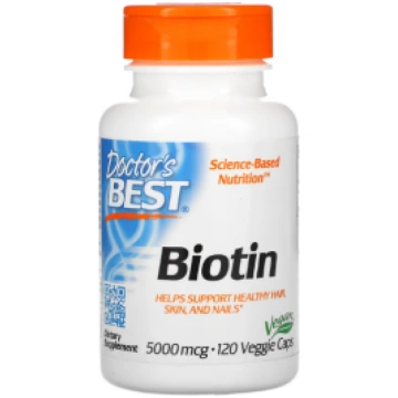 Biotin 5000 mcg Doctor"s Best 120 vcaps