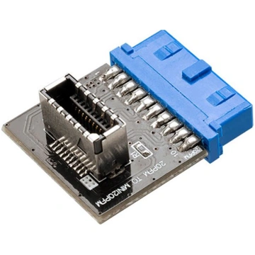 Akasa USB 3.1 20-pin Adapter ( AK CBUB51 BK ) kabe