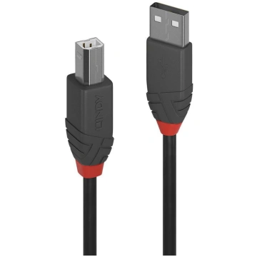 Lindy 5M Usb 2.0 Type A To B Cable, Anthra Line 36