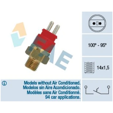 Termoslēdzis, Radiatora ventilators FAE 36250
