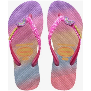 Kid Slim Glitter Trendy - Infradito - Havaianas - 