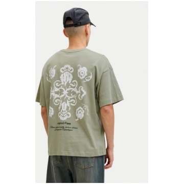 Jack & Jones T-krekls Montauk Back 12290892 Zaļš R