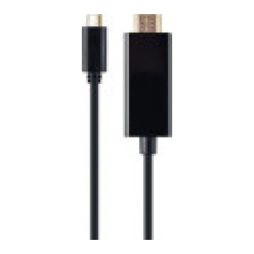 Gembird USB-C HDMI kabelis 2 m melns (A-CM-HDMIM-0