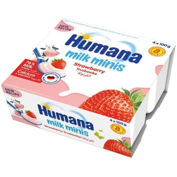 Bezglutēna Humana Milk Minis jogurta deserts ar ze