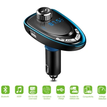 Auto bluetooth MP3 atskaņotājs, transmiteris, FM r