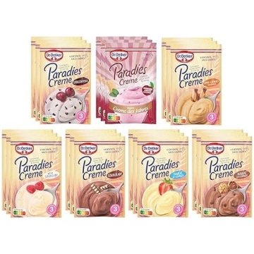 Dr. Oetker Paradīzes krēms 21 degustāciju komplekt