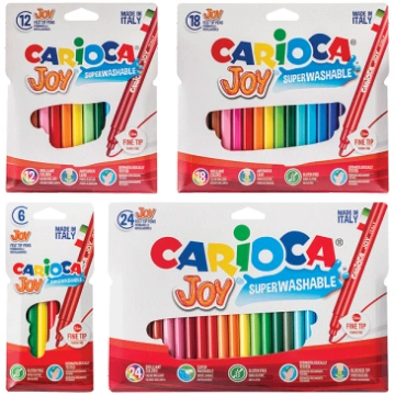 *Flomāsteri CARIOCA JOY, 12 krāsas RIM405311