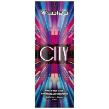 CITY 15 ml Solārija iedeguma krēms ar bronzeri Sol