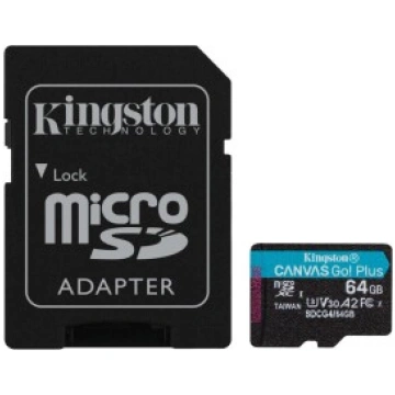 Kingston Technology 64GB microSDXC Canvas Go Plus