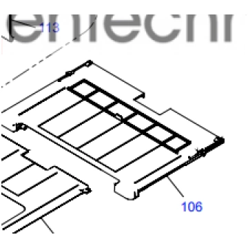 Epson (1750197) STACKER,MAIN Nenurodyta