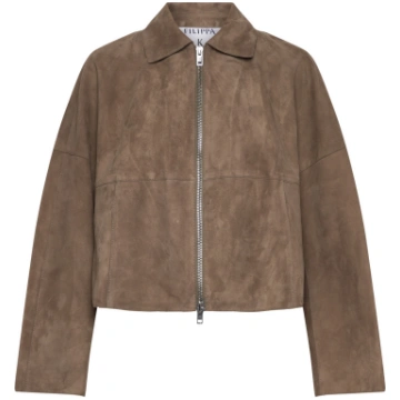 Filippa K - Suede Coach Jacket - izmērs 40
