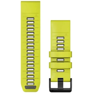 GARMIN QuickFit Band 26mm, Amp Yellow/Graphite Sil