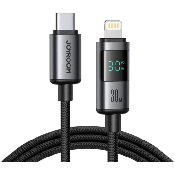 Displeja kabelis USB-C - iPhone Lightning 30W 1,2 