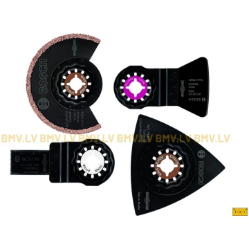 4-daļīgs asmeņu komplekts flīzētājiem Starlock Bos