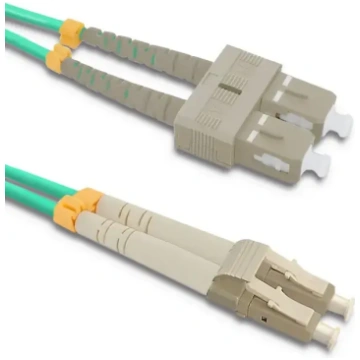 Qoltec Patchcord fiber optic LC/UPC - SC/UPC | Mul