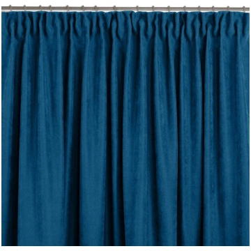Aizkari no šenila 280×175 indigo krāsā Homede
