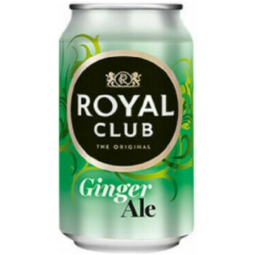 B/a gāzēts dzēriens Royal Club Ginger Ale 0.33l CA