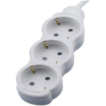 Pagarinātājs Bemko, 3 x 1,5 mm², 3 m, 3 ligzdas