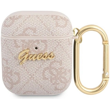 Guess 4G Script Metal maciņš Apple AirPods 1 / 2, 