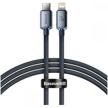 Kabel USB Baseus USB-C - Lightning 1.2 m Czarny (F
