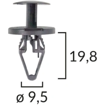 Tapsējuma podziņa ROM C60644 ROMIX