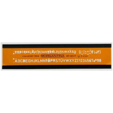 Normografo Professionale - 4mm DIN 1451 tipo H Mor