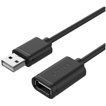 UNITEK Y-C450GBK USB cable 2 m USB 2.0 USB A Black