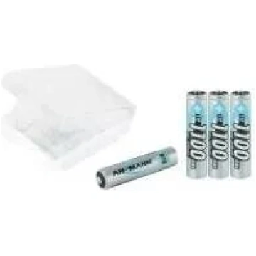 Uzlādējamas ANSMANN Micro AAA NiMH 1100 mAh 1,2 V 