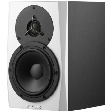 LYD 5 Black with white bafle Dynaudio - mūzikas in