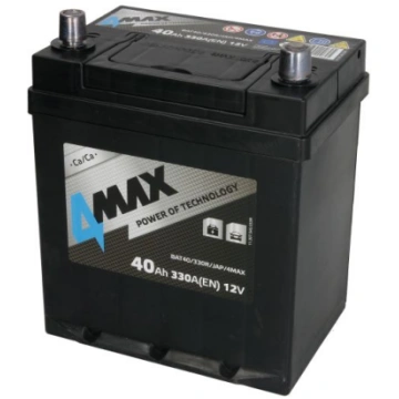 Akumulators 4MAX BAT40/330R/JAP/4MAX 12V 40Ah 330A